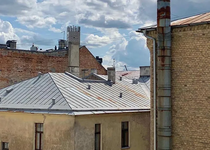 Apartment Charming With Rooftop View Riga